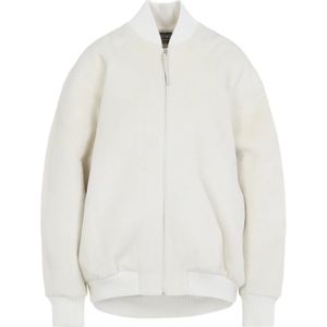 Jacquemus, Dames, Jassen, Wit, Maat: XS Wol,