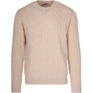 MC2 Saint Barth, Heren, Truien, Beige, Maat: L Wol,