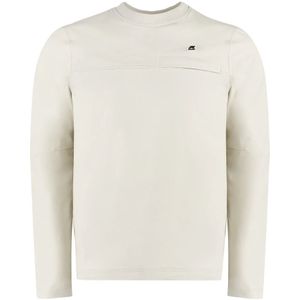 K-Way, Heren, Sweatshirts & Hoodies, Beige, Maat: XL Fleece,