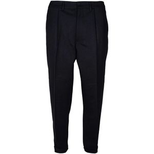 Mauro Grifoni, Heren, Broeken, Zwart, Maat: XL Katoen,
