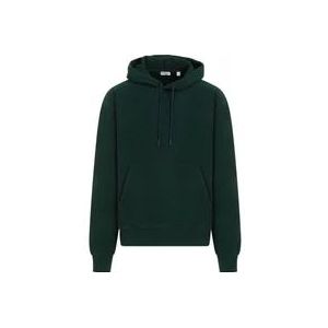 Burberry Groene Katoenen Hoodie Sweatshirt , Green , Heren , Maat: S