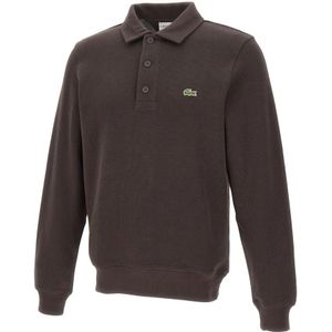 Lacoste - Regular Fit - Sweatshirt - Effen - Puur Katoen