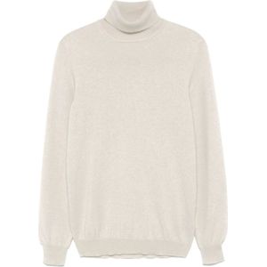 Fedeli, Heren, Truien, Beige, Maat: 2XL Kasjmier,