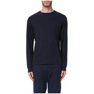 People of Shibuya, Heren, Tops, Blauw, Maat: S Katoen,