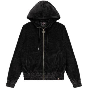 Colmar, Dames, Sweatshirts & Hoodies, Zwart, Maat: XS Katoen,