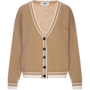 Msgm, Dames, Truien, Bruin, Maat: S