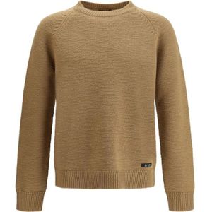 Prada, Heren, Truien, Beige, Maat: XL Wol,