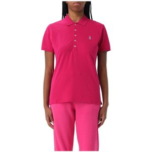 Polo Ralph Lauren, Dames, Tops, Roze, Maat: S Katoen,