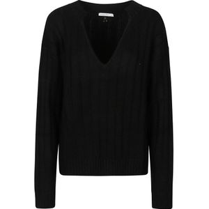 Patrizia Pepe, Dames, Truien, Zwart, Maat: S