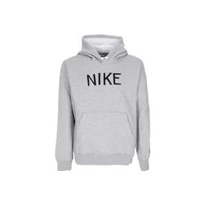 Nike Hbr-C Pullover Hoodie , Gray , Heren , Maat: XL