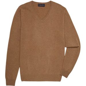 Brooks Brothers, Heren, Truien, Bruin, Maat: M Kasjmier,