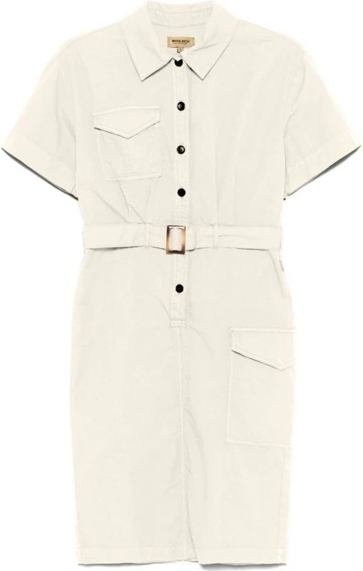 Shirtjurk - Beige - Met Ceintuur - Katoen