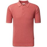 Slim fit poloshirt met polokraag