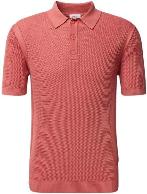 Slim fit poloshirt met polokraag