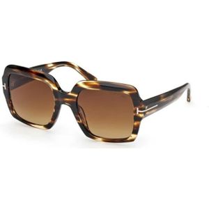 Tom Ford, Dames, Accessoires, Bruin, Maat: 54 MM