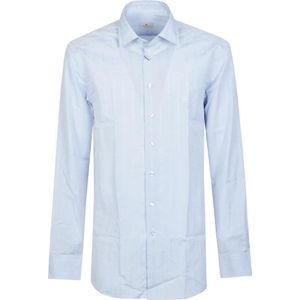 Etro, Heren, Overhemden, Blauw, Maat: M