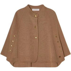 Busnel, Dames, Jassen, Bruin, Maat: S Wol,