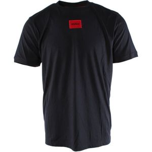 Hugo, Heren, Tops, Blauw, Maat: S Katoen,