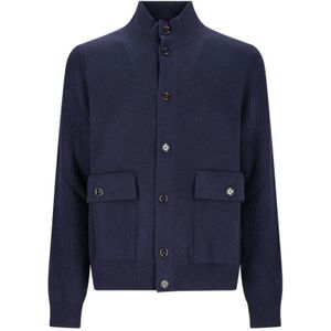 Lardini, Heren, Truien, Blauw, Maat: XL