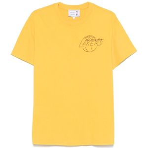 Maison Labiche, Heren, Tops, Geel, Maat: XL