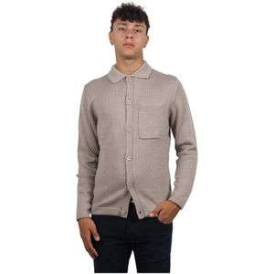 At.P.Co, Heren, Truien, Beige, Maat: L Wol,