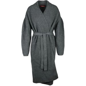 Max Mara Studio, Dames, Truien, Grijs, Maat: S Wol,