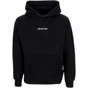 Propaganda, Heren, Sweatshirts & Hoodies, Zwart, Maat: XL Katoen,