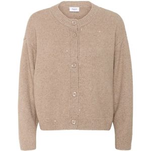 Saint Tropez, Dames, Truien, Roze, Maat: M Acryl,