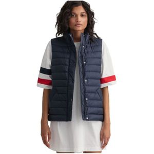 Gant, Dames, Jassen, Blauw, Maat: S Poliester,