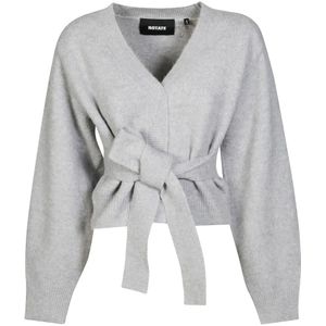 Rotate Birger Christensen, Dames, Truien, Grijs, Maat: M Wol,