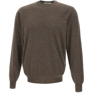Filippo De Laurentiis, Heren, Truien, Bruin, Maat: S Wol,
