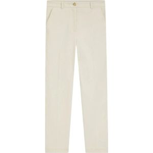 Hugo, Dames, Broeken, Wit, Maat: L Katoen,