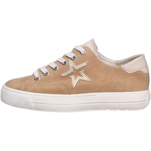 Paul Green, Dames, Schoenen, Beige, Maat: 38 EU Velours,