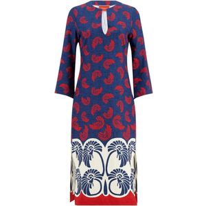 La DoubleJ, Dames, Jurken, Veelkleurig, Maat: L Zijde,