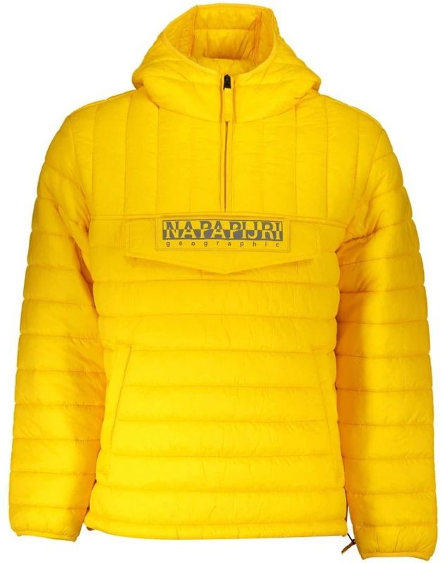Napapijri - A-Morgex - Jas - Halve Rits - Capuchon - Volledig Gewatteerd - PFC-vrij