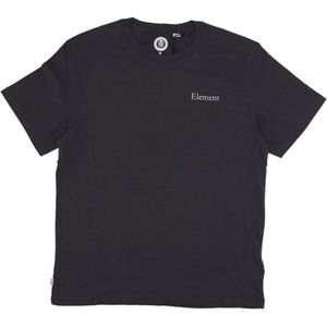 Element, Heren, Tops, Zwart, Maat: L Katoen,