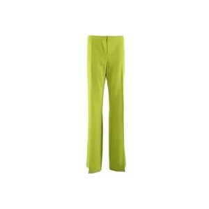 Pinko Groene Pantalon voor Vrouwen , Green , Dames , Maat: L