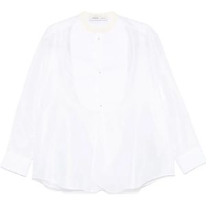 Carven, Dames, Blouses & Shirts, Wit, Maat: XS