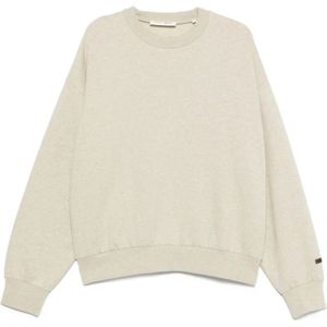 Fear Of God, Heren, Sweatshirts & Hoodies, Beige, Maat: 2XL Katoen,