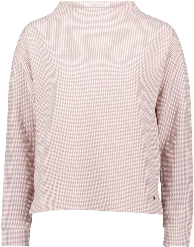 Betty & Co, Dames, Sweatshirts & Hoodies, Roze, Maat: S