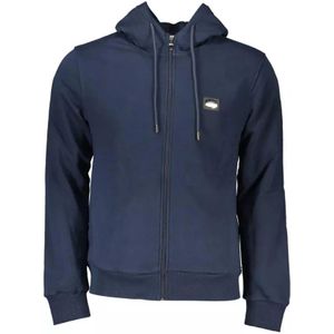 ZipUp - CA21269 - Sweater - Blauw - Met Capuchon - Katoen