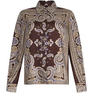 Liu Jo, Dames, Blouses & Shirts, Veelkleurig, Maat: M Viscose,