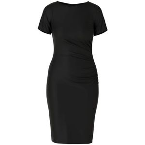 Marc Cain, Dames, Jurken, Zwart, Maat: M