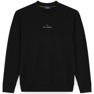 Paul & Shark, Heren, Sweatshirts & Hoodies, Zwart, Maat: S Katoen,