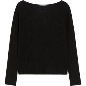 Pennyblack, Dames, Truien, Zwart, Maat: L Viscose,