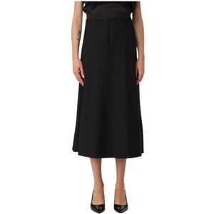 Brunello Cucinelli, Dames, Rokken, Zwart, Maat: M