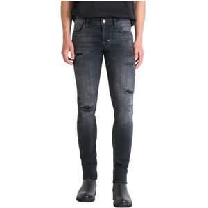 Antony Morato, Heren, Jeans, Zwart, Maat: W29 Katoen,