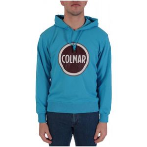 Colmar, Heren, Sweatshirts & Hoodies, Blauw, Maat: L Katoen,