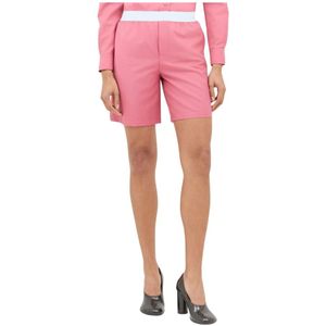Gucci, Dames, Korte broeken, Roze, Maat: S Wol,
