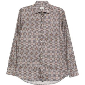 Etro, Heren, Overhemden, Veelkleurig, Maat: XL Katoen,